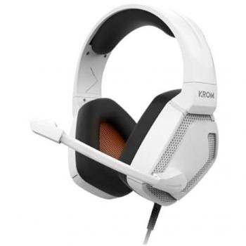 Auricular Gaming Krom Kopa Pro Estéreo Blanco