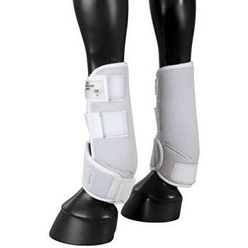 PFIFFsoft - Polaina para Cabeza Cerrada, Color Blanco S