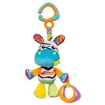 Playgro Peluche para Colgar Zoe la Cebra, Desde el nacimiento, Multicolor, 40184