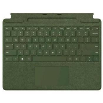 Teclado Microsoft Surface Pro Verde con Funda QWERTY Italiano