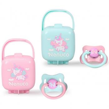 Chupete Nenuco para Muñeca en Colores Rosa y Azul - Modelos Surtidos