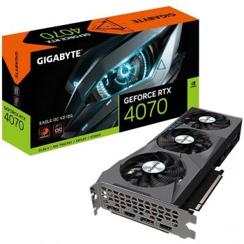 Gigabyte GeForce RTX 4070 EAGLE OC V2 12GB GDDR6X Graphics Card