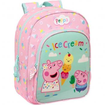 Mochila infantil adaptable a carro Peppa Pig Ice Cream
