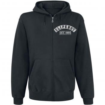 Slipknot Flaming Goat Sudadera capucha con cremallera Negro 5XL