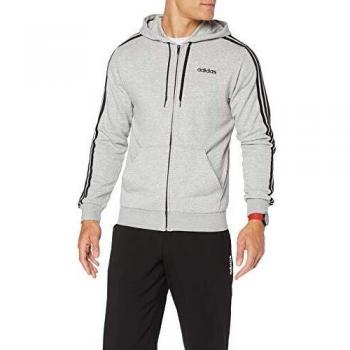 adidas E 3S FZ Ft Sudadera, Hombre,