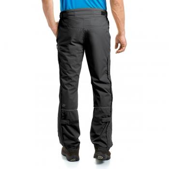 Maier Sports Waterproof Windproof Rain Pants for Men - Raindrop M Black