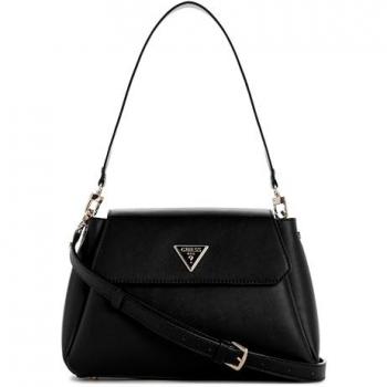 Guess Eco-Friendly Handbag, Black, Female, Size: ONE SIZE