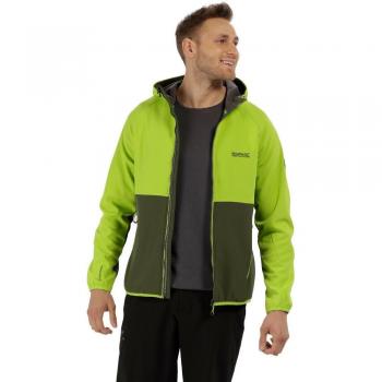 Regatta Areci II - Carcasa Blanda para Hombre, Hombre, Color Lime/Racing Green/Seal Grey, tamaño Large