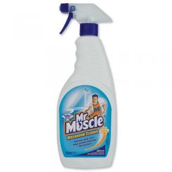 Mr Muscle Washroom Cleaner 750ml. Cantidad de la caja: 6.