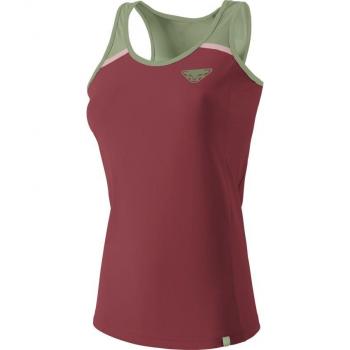 Camiseta Sin Mangas Dynafit Alpine Pro para mujer, color granate y verde, talla L
