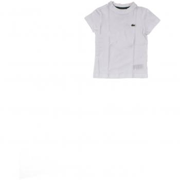 Camiseta Lacoste Cotton Classic manga corta blanca infantil - 2