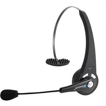 Bluetooth Trucker Auriculares con micrófono, turnraise Trucker sobre la cabeza auricular inalámbrico con Bluetooth para auriculares w/cancelación de ruido y micrófono para iPhone, Samsung, Sony, Motorola Smartphones Tablet PC y más