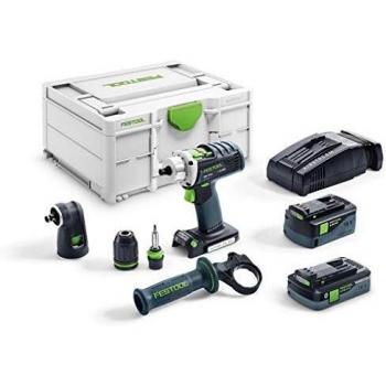 Festool 576460 DRC 18/4 Li Taladro Atornillador inalámbrico