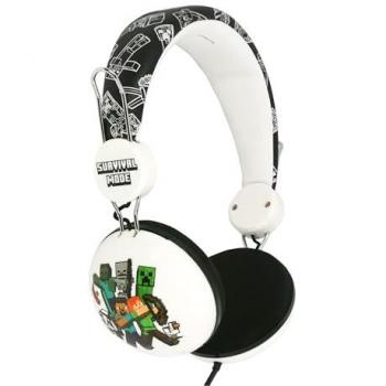 Auriculares con Cable Licencia Oficial Minecraft para Niños y Adultos