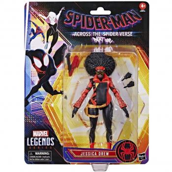 Marvel Legends Spider-Man Across The Spider-Verse Part One Jessica Drew 15cm Figura Hasbro