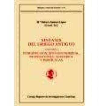Sintaxis Del Griego Antiguo 2Vols: 54