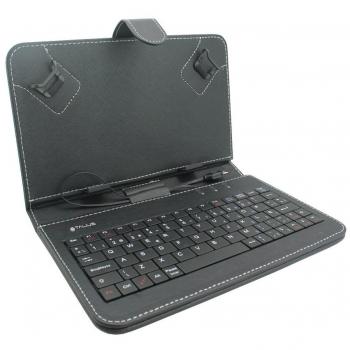 Talius CV-3003 - Funda Tablet 7, Teclado, Color Negro