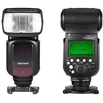 YONGNUO YN968C GN60 - Flash manual de sincronización de alta velocidad para YN622C y YN560