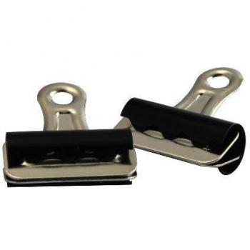 Pinza metálica Q-Connect pala fija 32 mm caja de 10 unidades KF01288