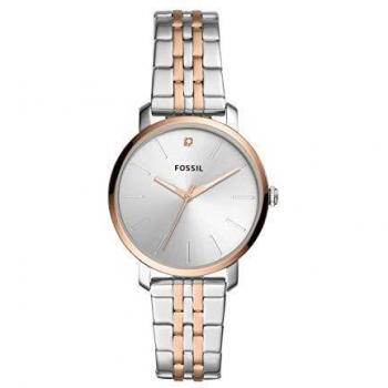 Fossil - Reloj de Cuarzo de Acero Inoxidable para Mujer BQ3568