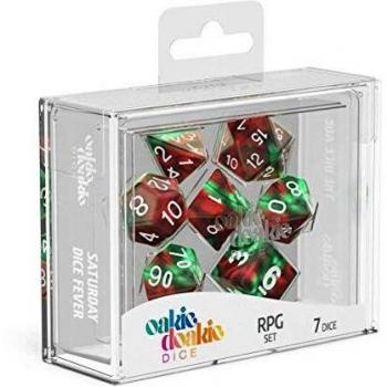 Oakie Doakie Dice Dados RPG-Set Gemidice - Bloody Jungle (7)