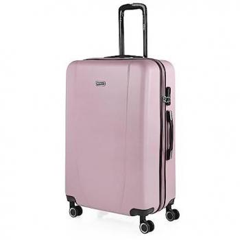 Maleta de Viaje XL ITACA Tiber - Rosa Pink para Mujer con Candado de Combinación