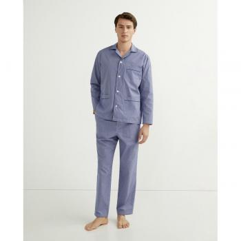 Pijama largo de tela de hombre Dustin