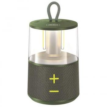 Altavoz Bluetooth 5W con Linterna Camping XO F59 - Color Verde