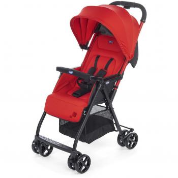 Silla de Paseo Ultraligera y Compacta Chicco Ohlala2 en Color Rojo Paprika