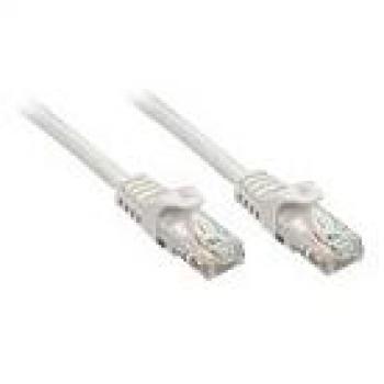 Lindy 1M Cat.5e U/UTP Network Cable with RJ45 Connector - Grey, 10 Year Warranty