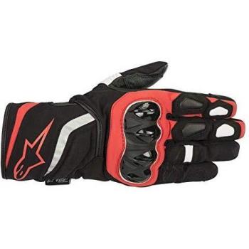 Alpinestars T-SP W Drystar® Waterproof Motorcycle Gloves Black Red