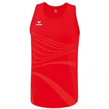 Camiseta Sin Mangas Unisex Erima Racing para Niños Color Rojo 140