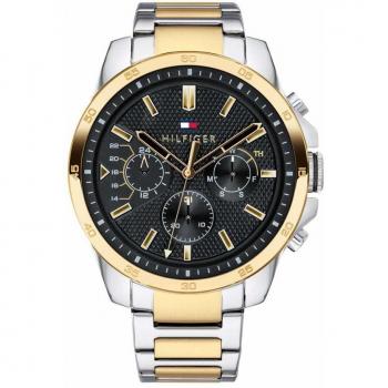 Tommy Hilfiger Mens Multi dial Quartz Watch with Stainless Steel Strap 1791559