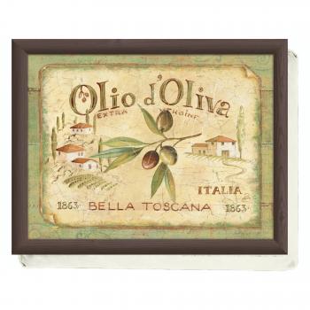 Bandeja de Regazo Olio d'Oliva con Cojín Incorporado 44 x 34 cm - Creative Tops