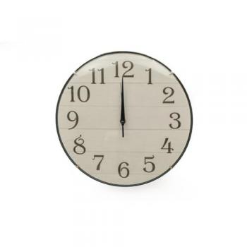 Reloj de Pared Romimex Blanco Plástico 30 x 30 x 2 cm