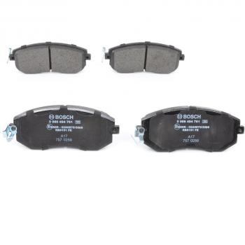 Pastillas de freno BOSCH 0 986 494 761, Juego de pastillas de freno para freno de disco, Delanteras