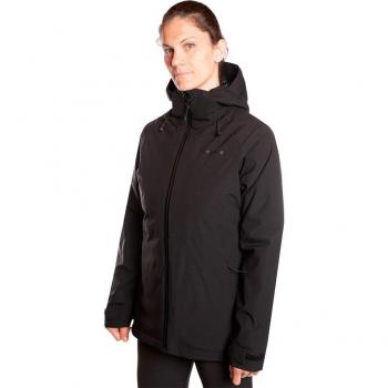 Chaqueta de mujer Trangoworld Bruket Complet con capucha, color negro, talla L