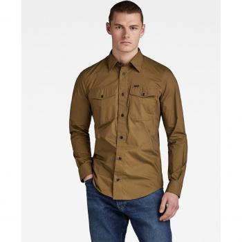 Camisa G-Star Marine Slim Verde para Hombre