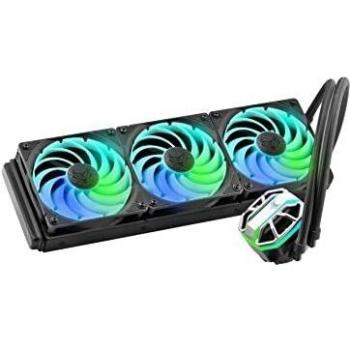 Enfriador AIO SAPPHIRE NITRO+ S360-A - Refrigeración líquida 360mm con ARGB para CPU