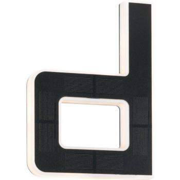 Paulmann Solar LED aplique de pared para exterior con letras
