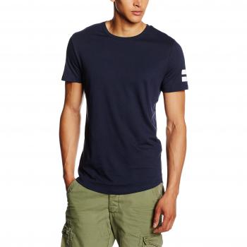 Jack & Jones Coboro Crew Neck T-Shirt - Men's Short Sleeve Navy Blazer