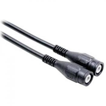 Cabo de Medida BNC Stäubli XLSS-58 1.00 m Negro con Protección Táctil