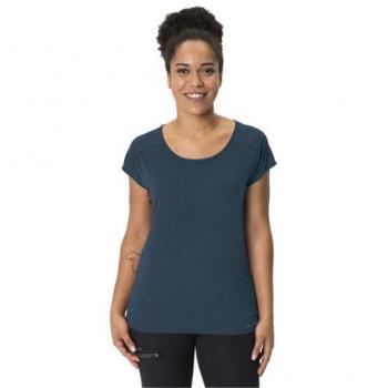 Vaude Skomer III Women's Short Sleeve T-Shirt - Dark Sea, Size 36