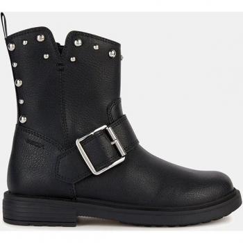 Botas Geox J ECLAIR GIRL K BOTA PLANA MEDIA CAÑA niña Negro