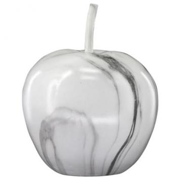 Figura Manzana Blanco de Resina Signes Grimalt 18x19x19 cm