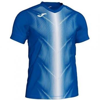 Joma Olimpia Camisetas, Hombre, Royal-Blanco, XL