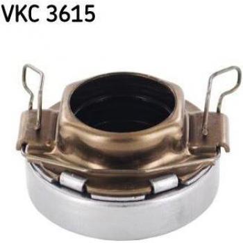 Cojinete de desembrague SKF VKC 3615 Releaser con diseño de alta precisión, fabricado en materiales duraderos, compatible con múltiples modelos de vehículos, y diseñado para un rendimiento óptimo en el sistema de embrague