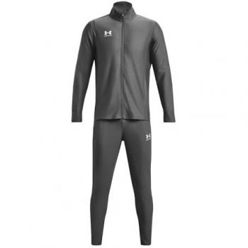 Chándal Challenger 2.0 Under Armour para Hombre - Deportivo, Multideporte, Color Gris y Negro, Poliéster, Talla L