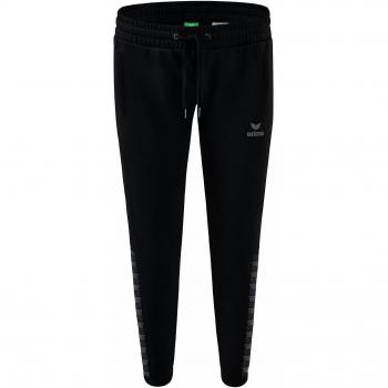 Erima Pantalones de Deporte Essential Team para Mujer, Color Negro, Talla 44