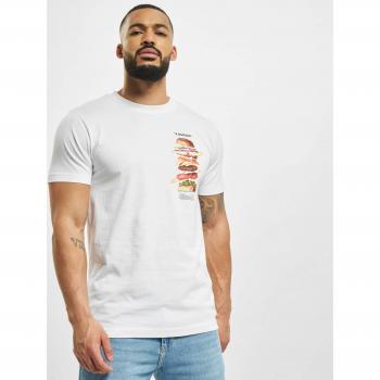 Mister Tee A Burger Graphic T-Shirt - White, Men's XL